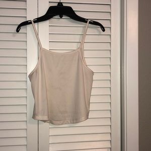 cream colored cami